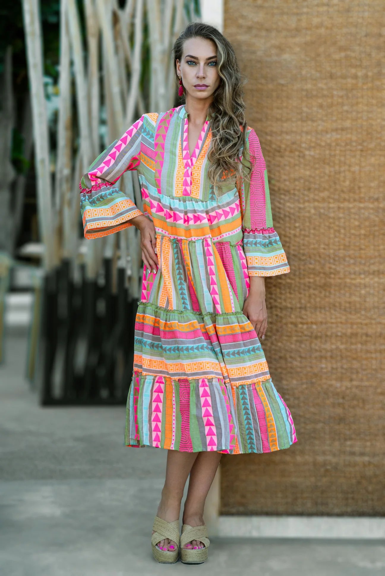 Jacquard Dress