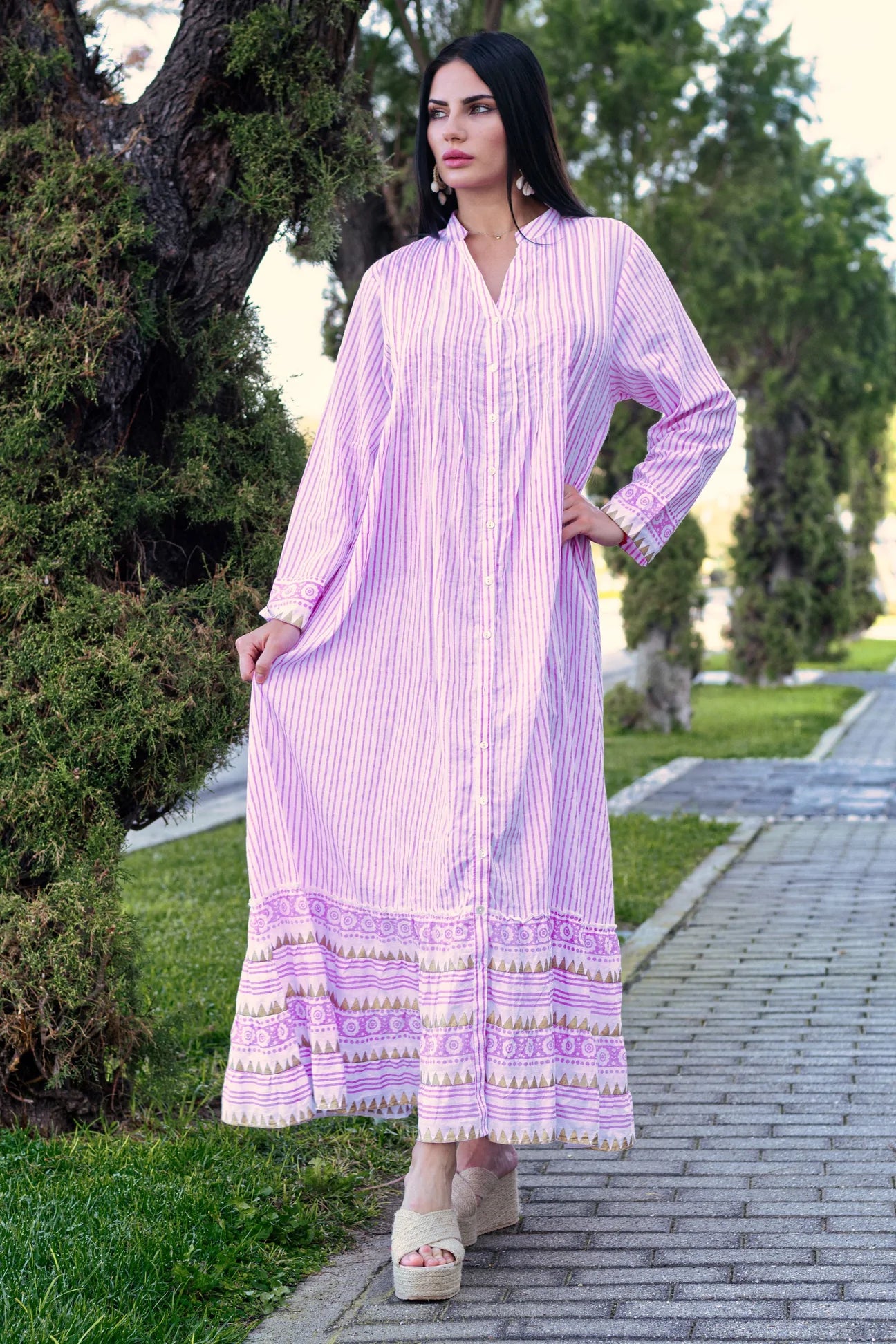 “Armonia” long dress - clothoboutique