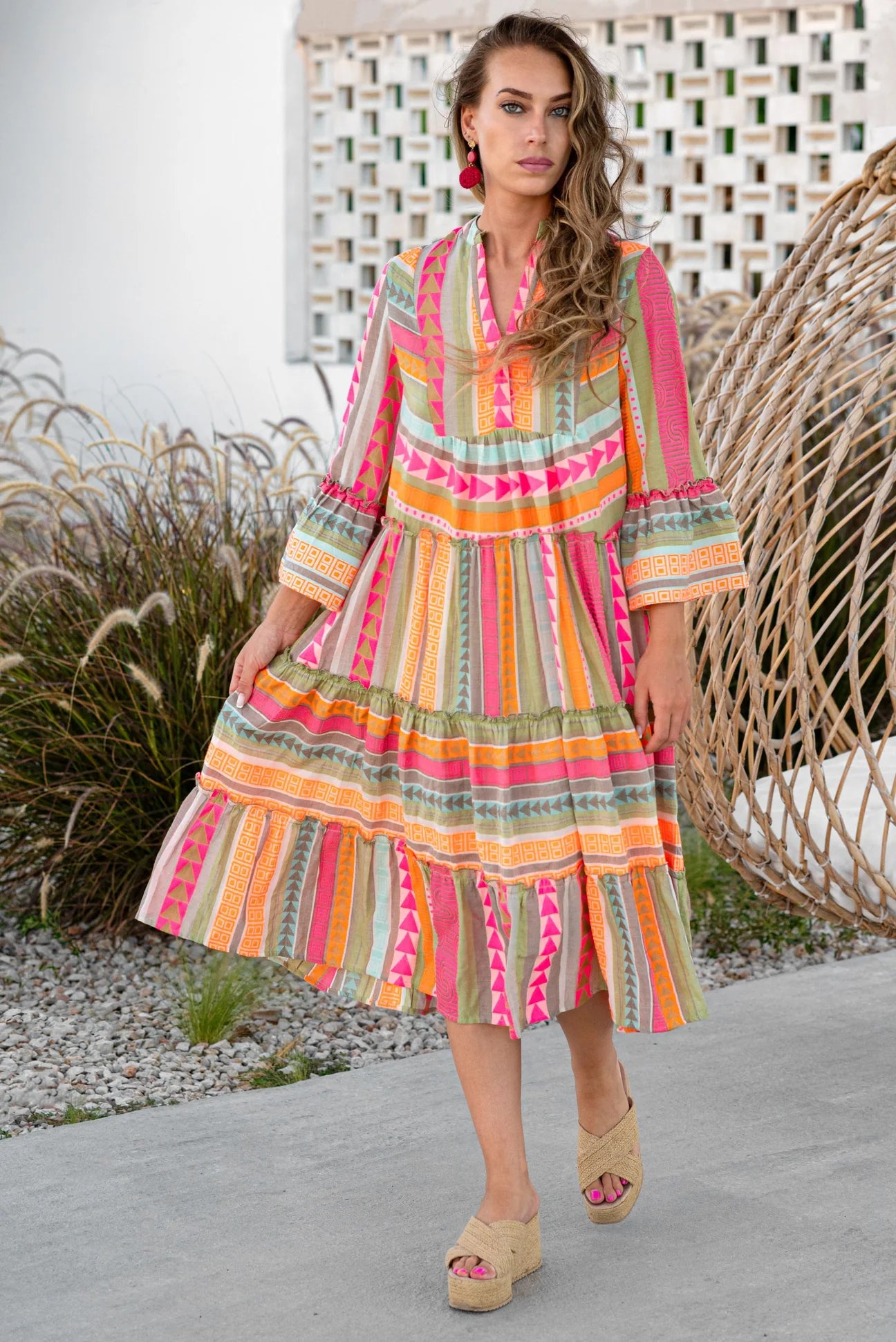 Jacquard Dress