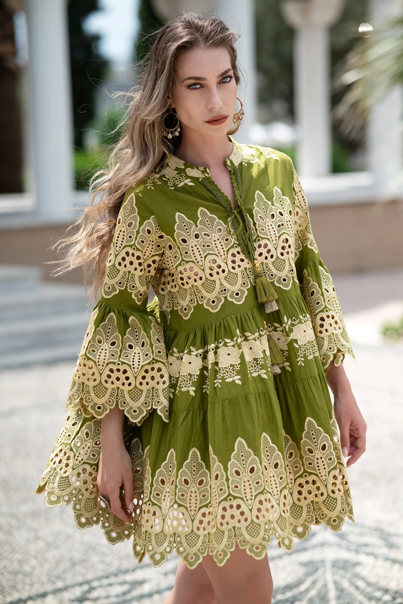 “Iris” short dress