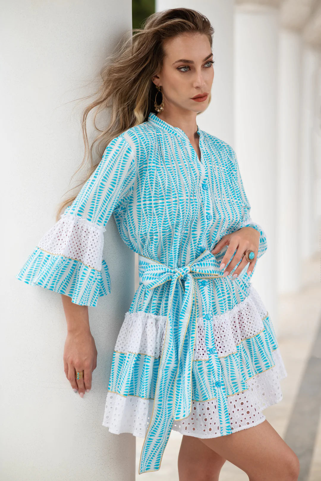 «Drops” short dress