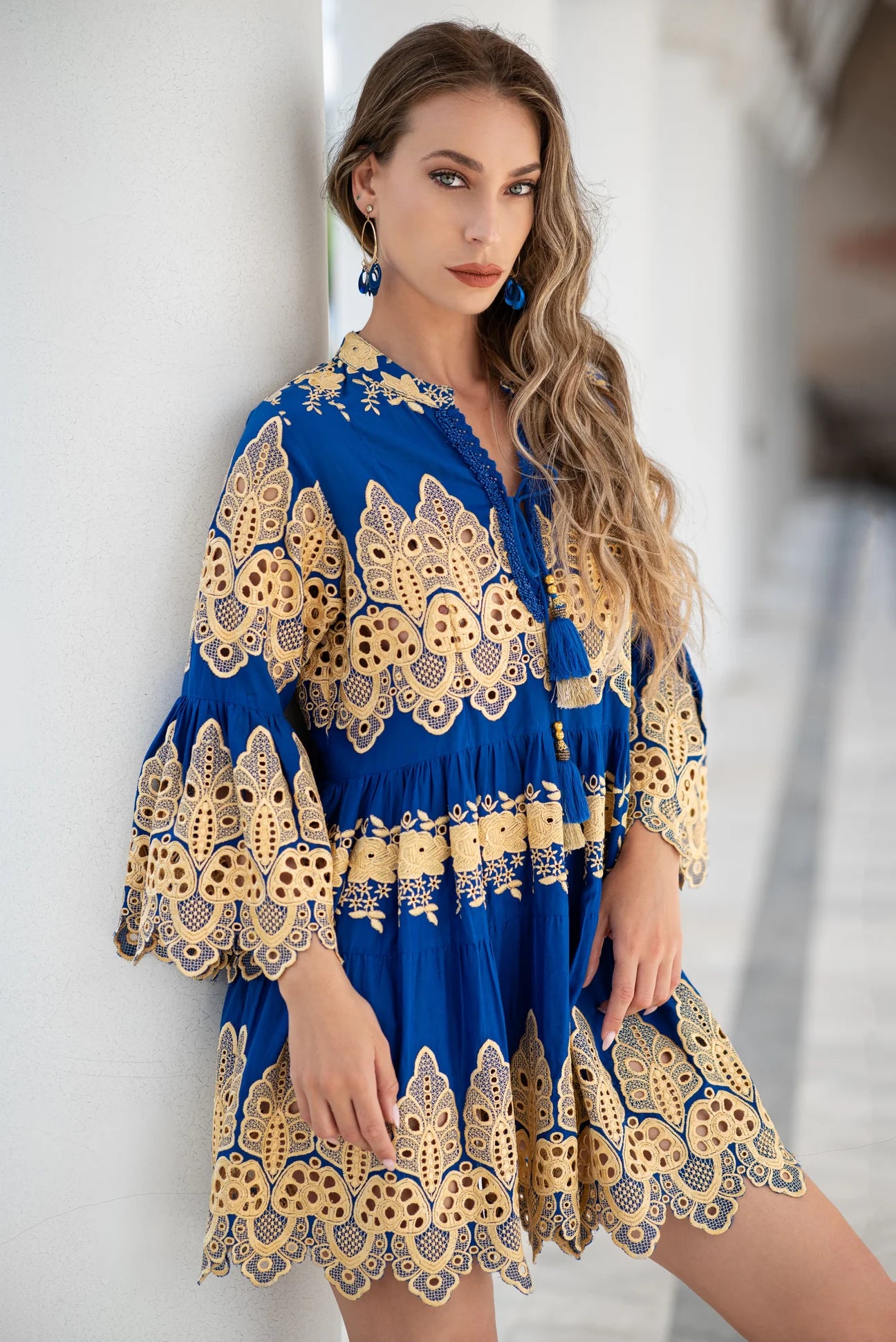 “Iris” short dress