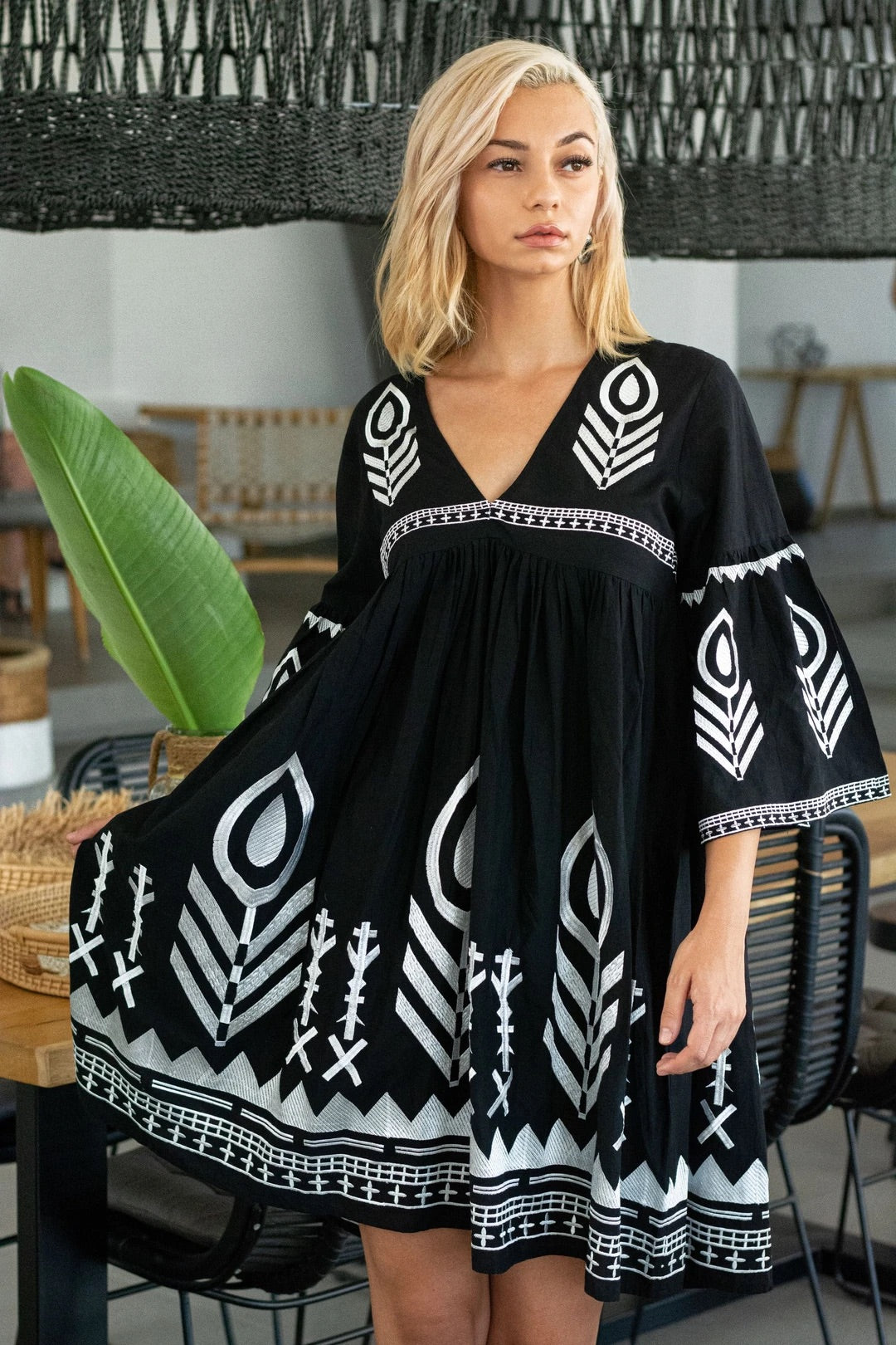 “Sikinos “ Dress - clothoboutique