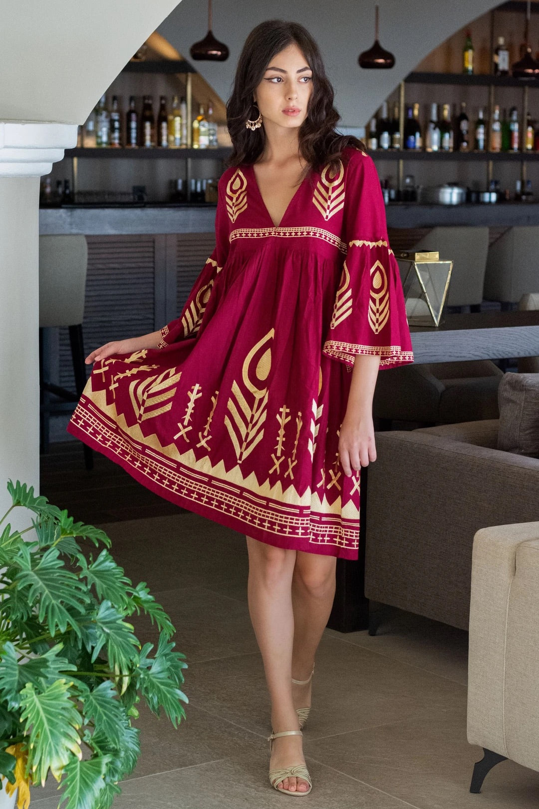 “Sikinos “ Dress - clothoboutique