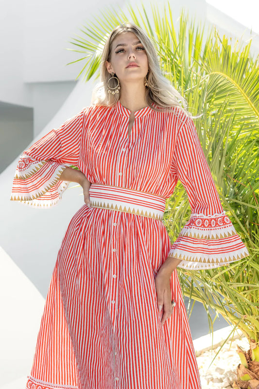 “Armonia” long dress - clothoboutique