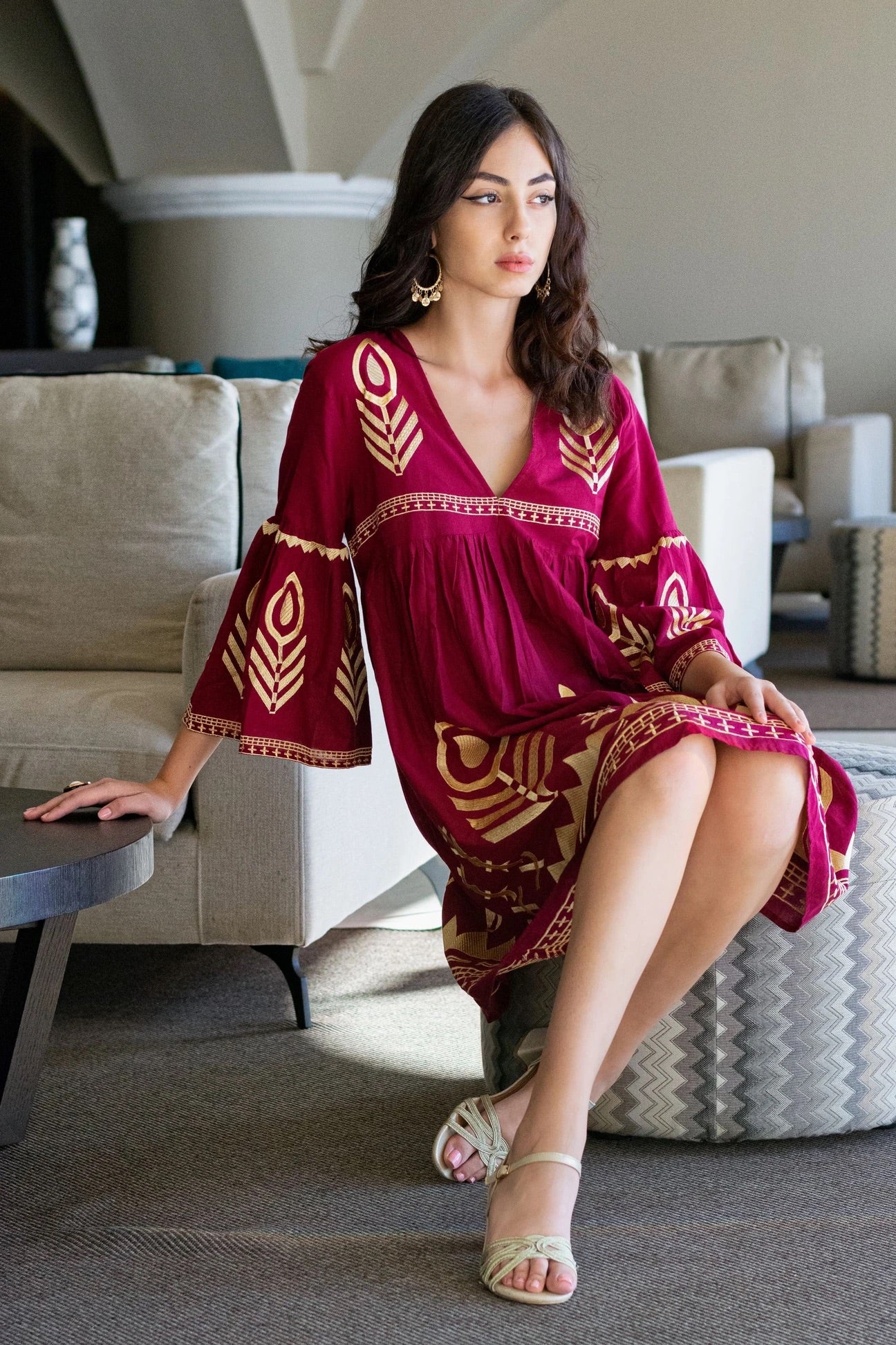 “Sikinos “ Dress - clothoboutique