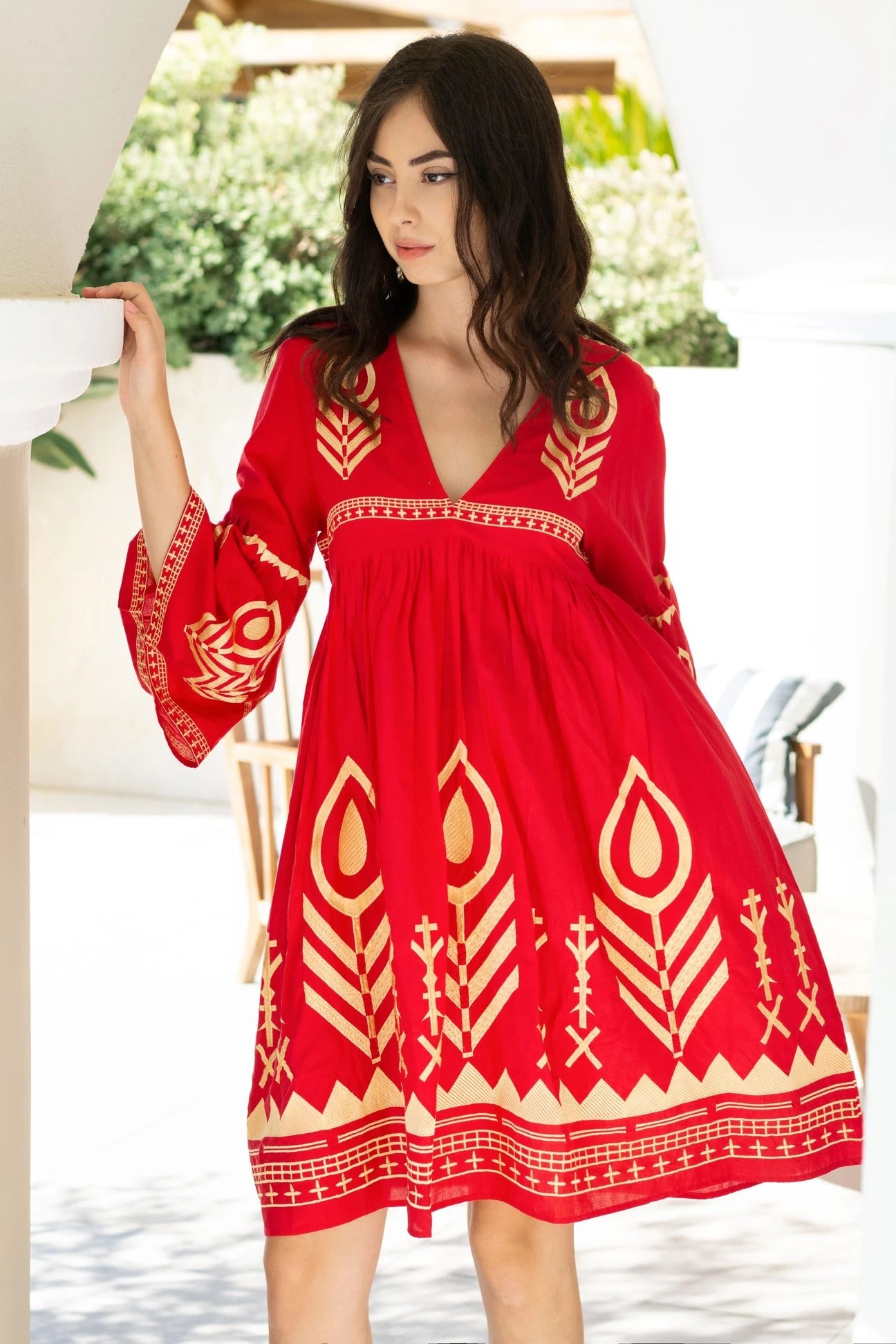 “Sikinos “ Dress - clothoboutique