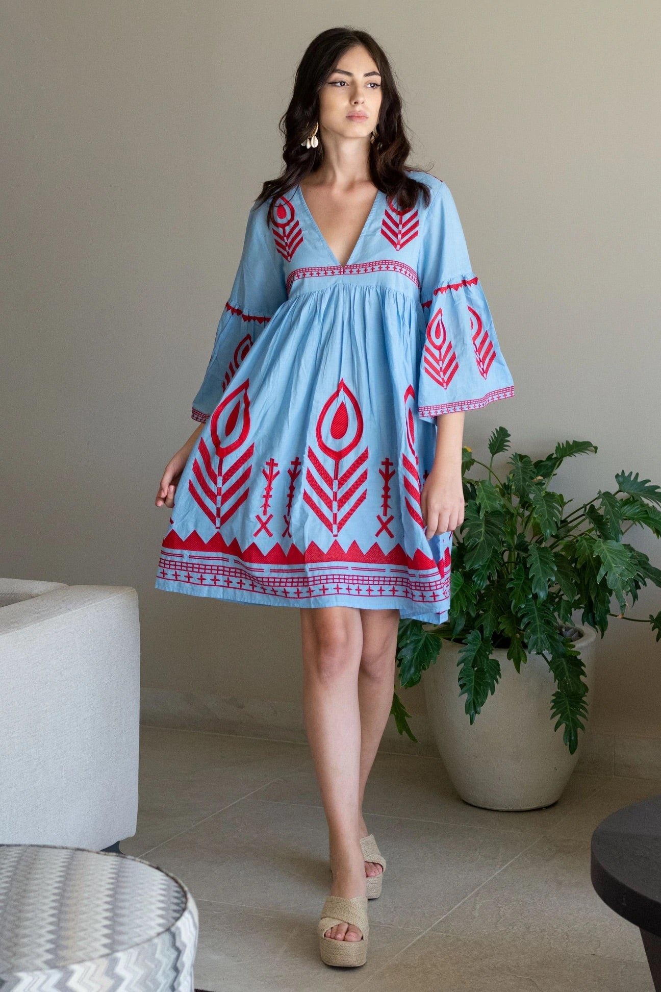 “Sikinos “ Dress - clothoboutique