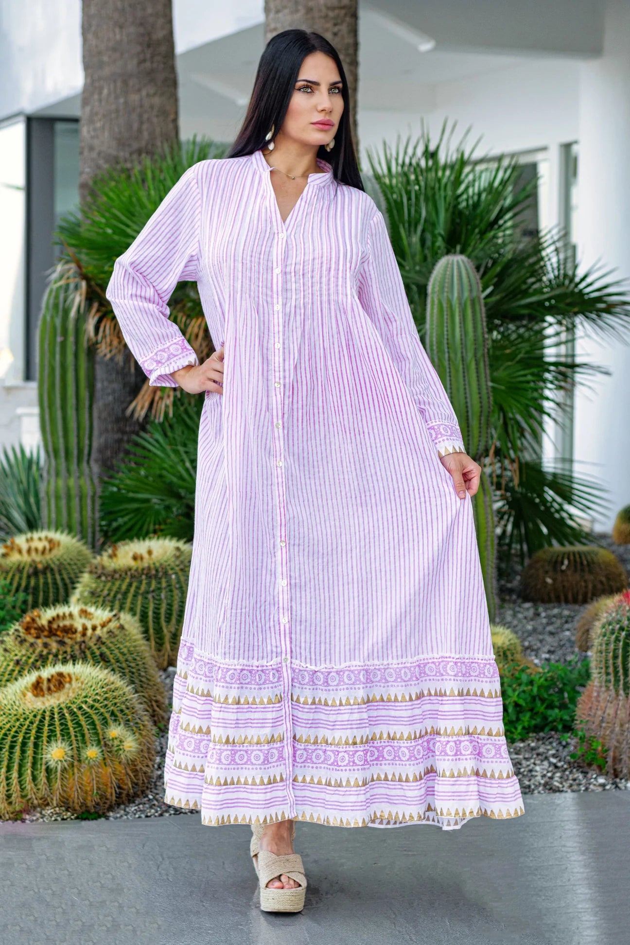“Armonia” long dress - clothoboutique