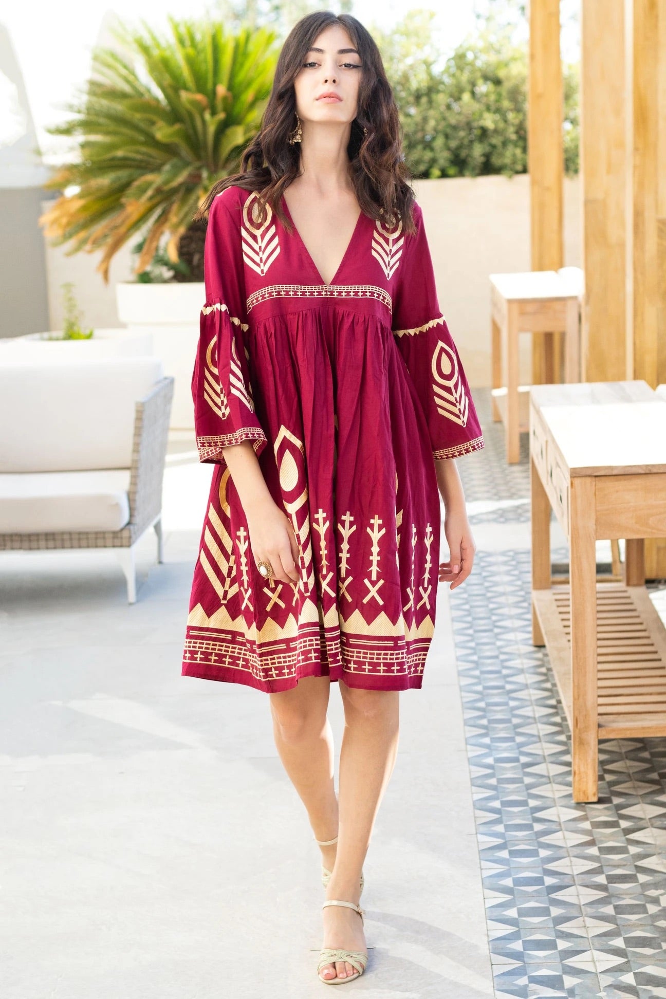 “Sikinos “ Dress - clothoboutique
